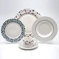 Luxury floral dinner set